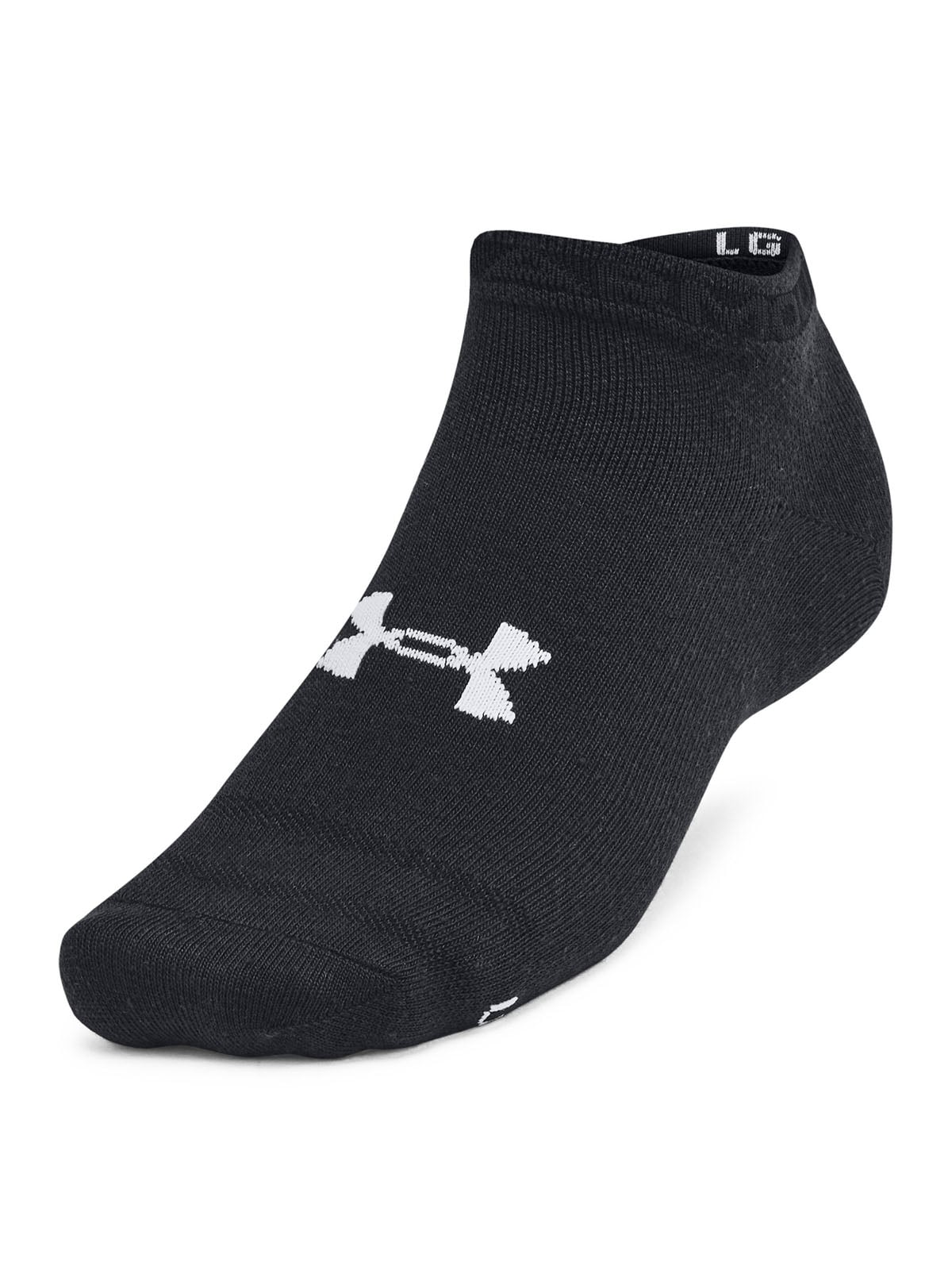 PACK X6 CALCETINES UNISEX UNDER ARMOUR ESSENTIAL NEGRO - 1