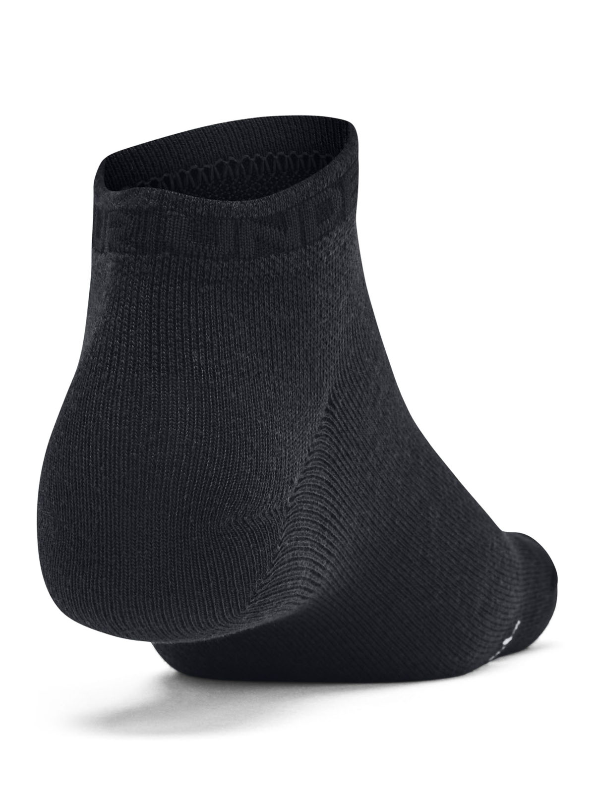 PACK X6 CALCETINES UNISEX UNDER ARMOUR ESSENTIAL NEGRO - 2