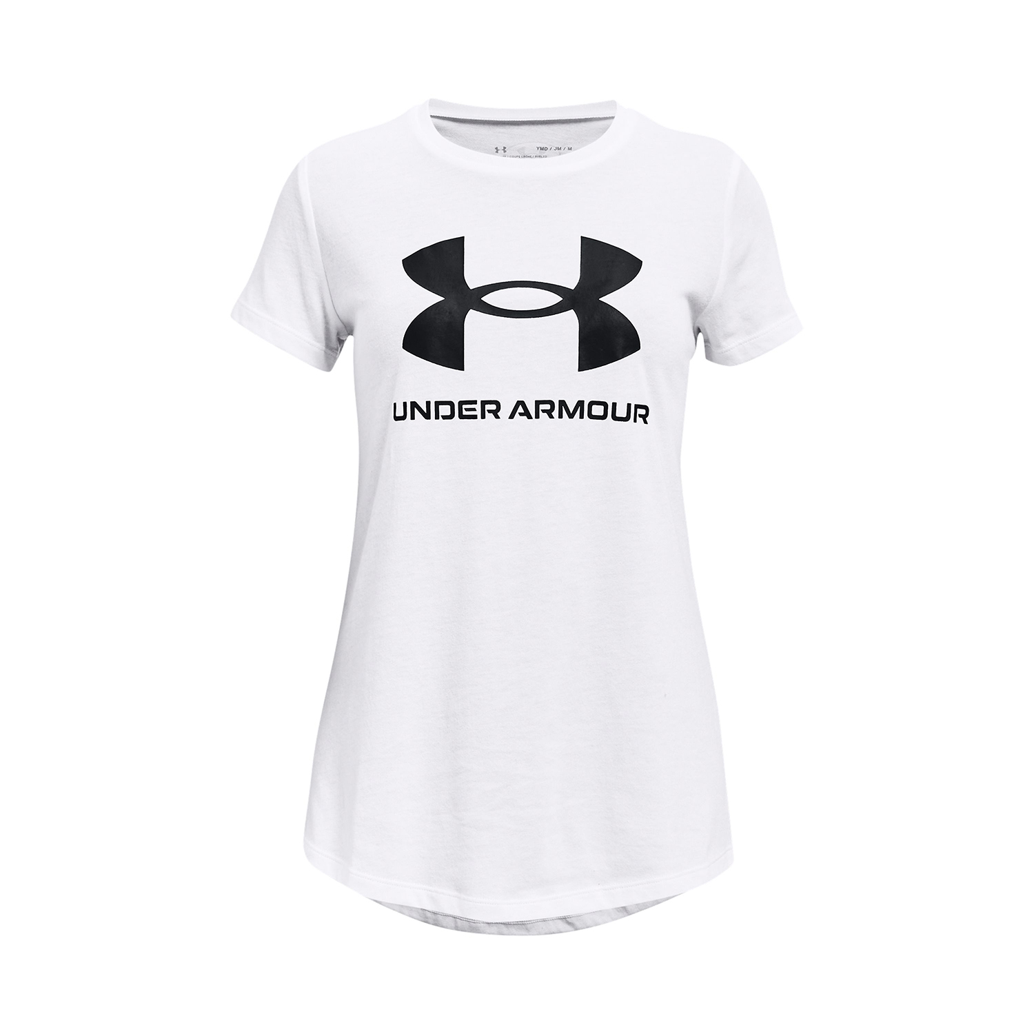 POLERA MANGA CORTA NIÑA UNDER ARMOUR BLANCO UA - 1