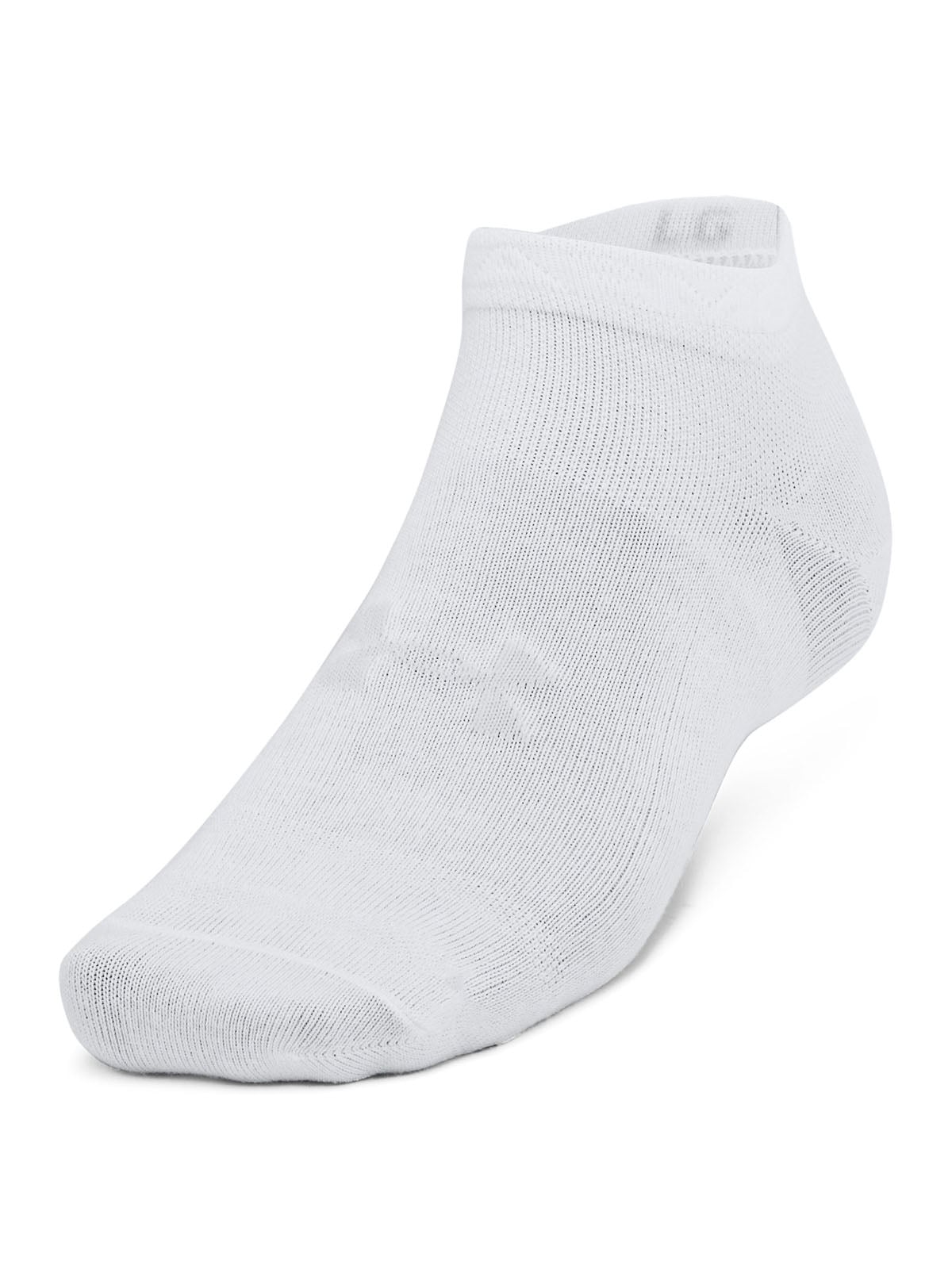 PACK X6 CALCETINES UNISEX UNDER ARMOUR ESSENTIAL BLANCO - 1