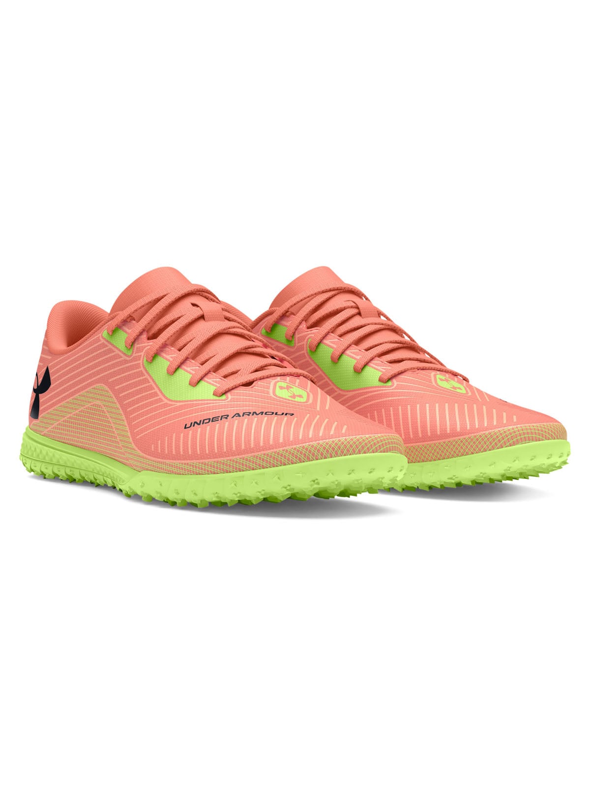 ZAPATILLAS UNISEX UNDER ARMOUR FÚTBOL NARANJO SHADOW SELCT TRF 2 - 6