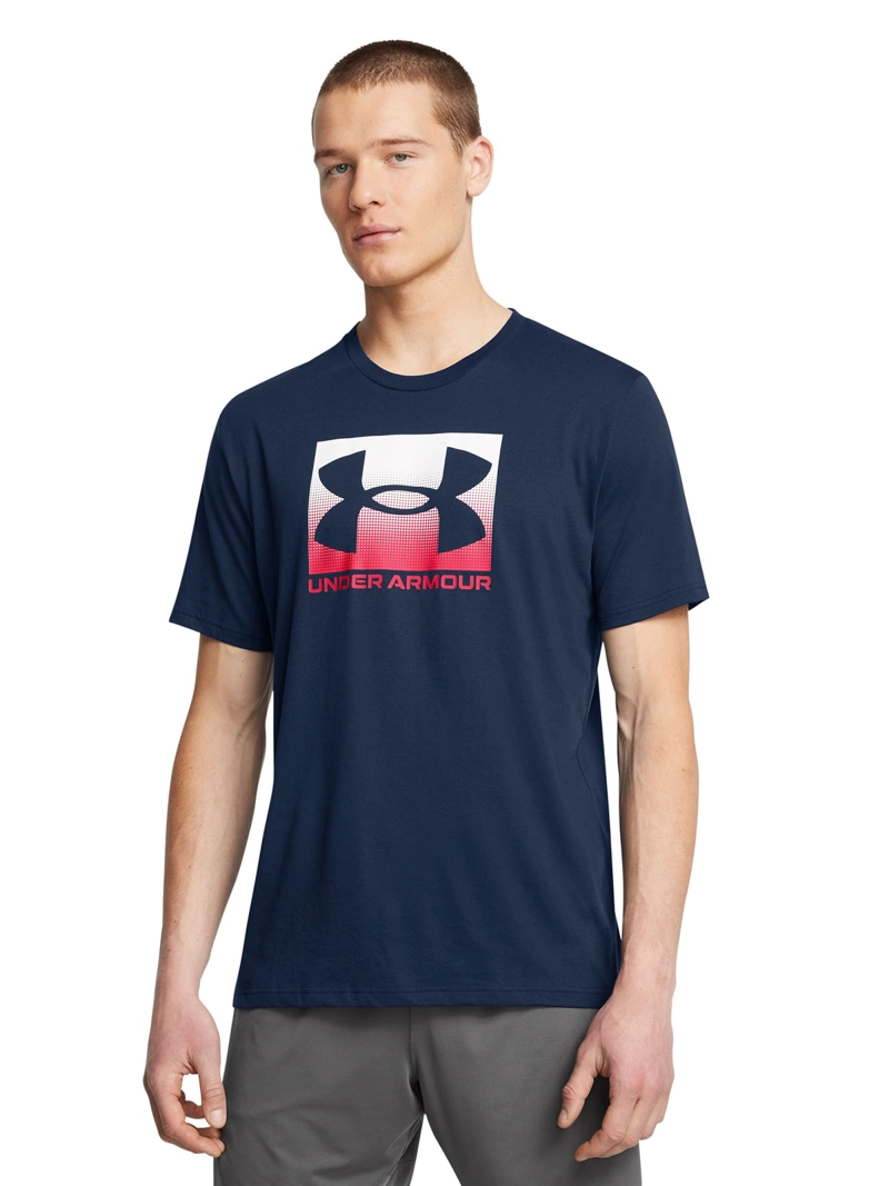 POLERA MANGA CORTA BXED SPORTS HOMBRE AZUL UNDER ARMOUR - 4