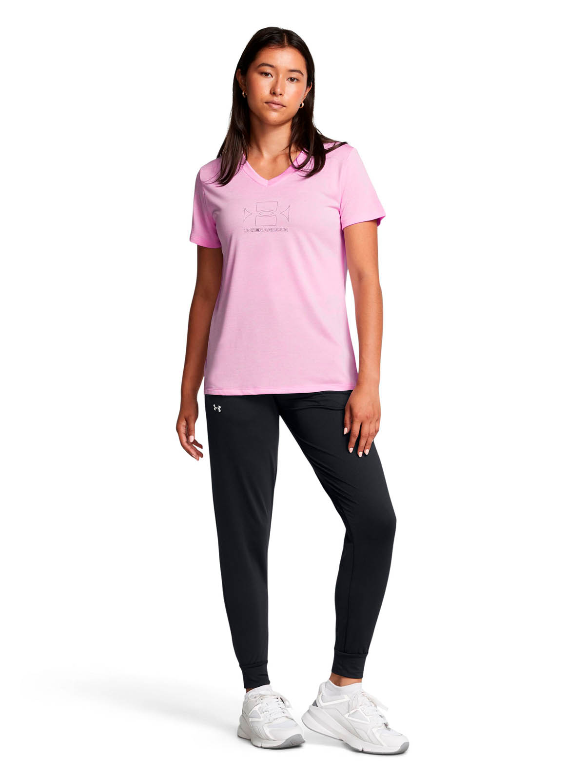PANTALON TRAINING PARA MUJER  TECH NEGRO UA - 6