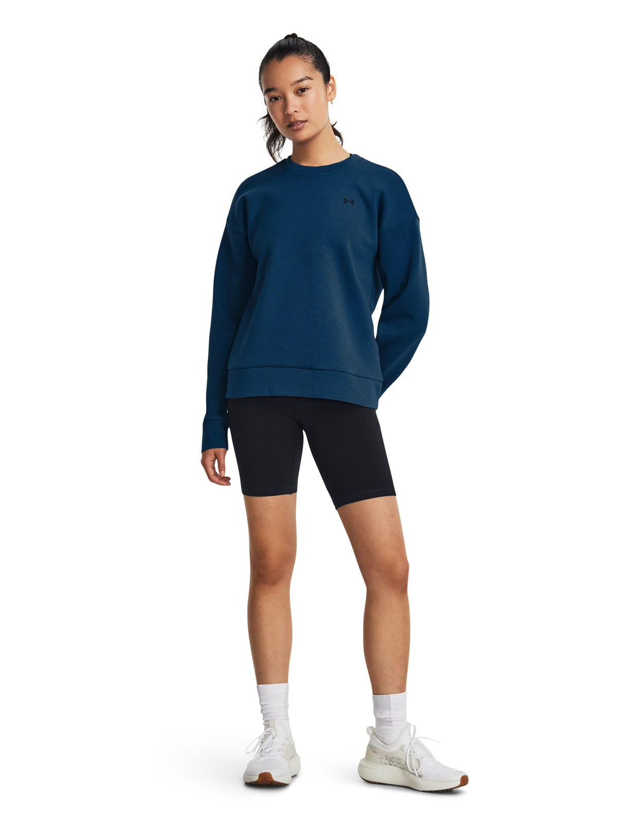 SHORTS DE TRAINING PARA MUJER MERIDIAN 7' NEGRO UA - 6