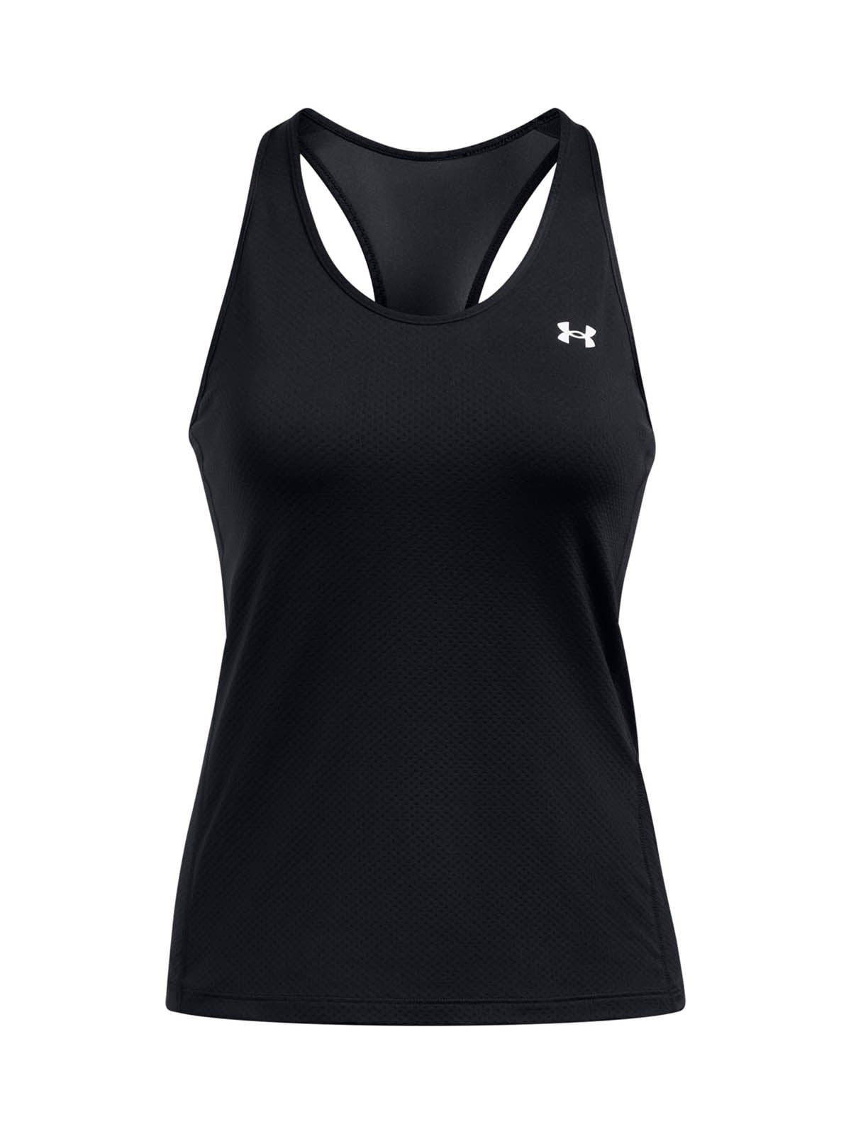 POLERA SIN MANGAS TRAINING  MUJER HEATGEAR NEGROUA - 1