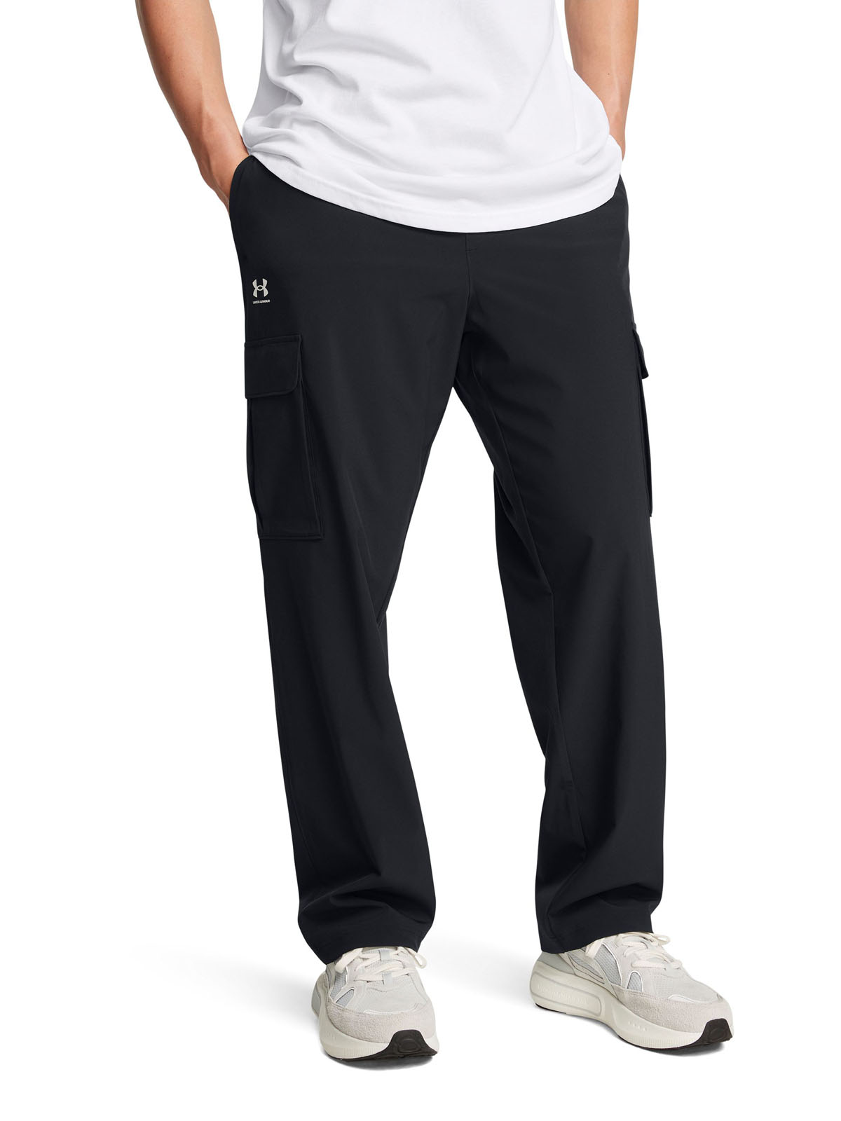 PANTALÓN HOMBRE UNDER ARMOUR NEGRO CARGO UA VIBE - 4