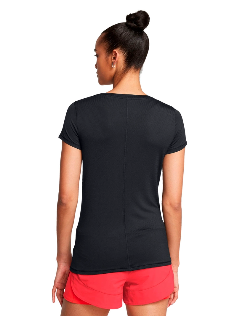 POLERA MANGA CORTA TRAINING PARA MUJER HEATGEAR ARMOUR NEGRO UA - 5