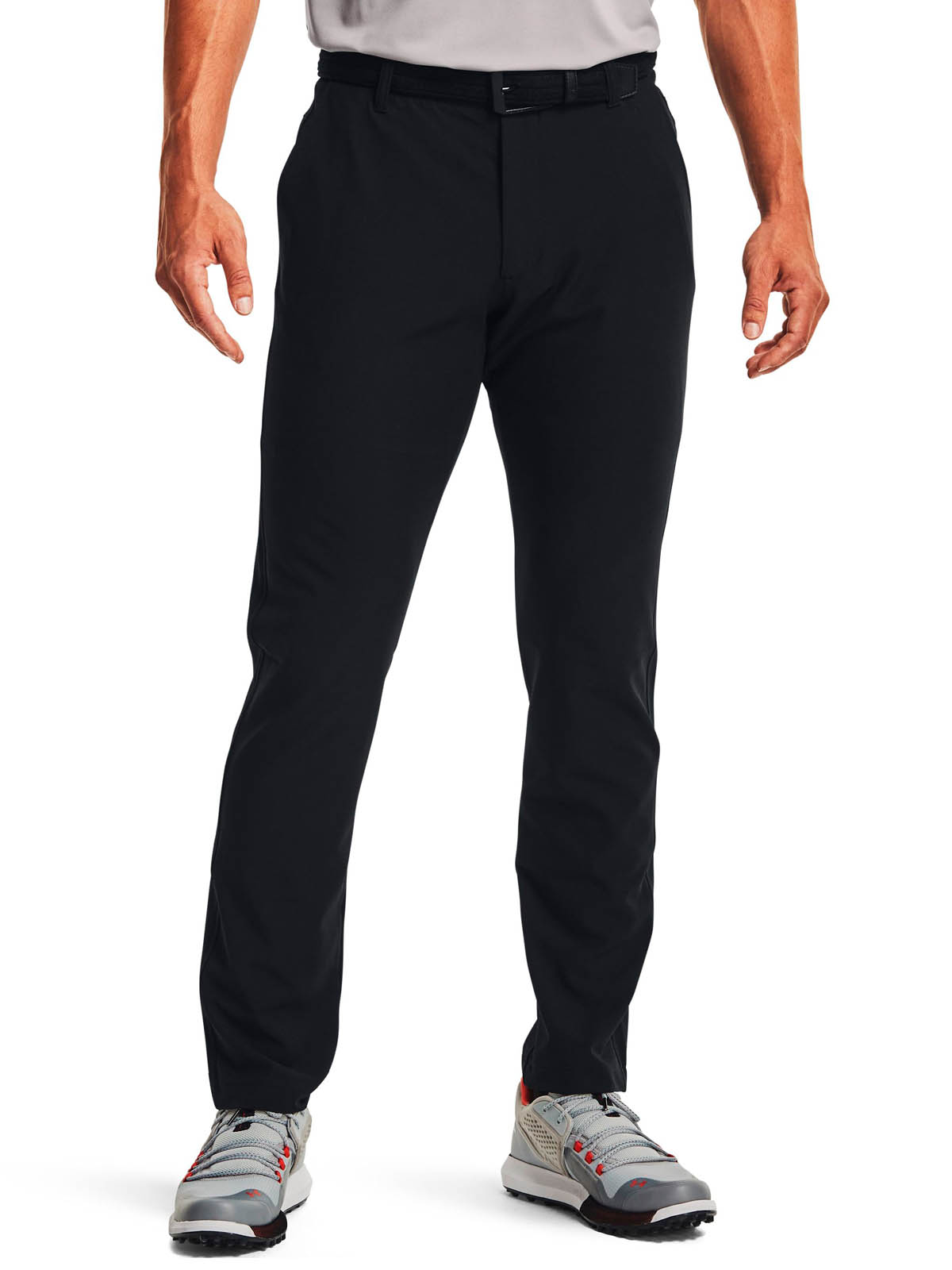 PANTALON DE GOLF PARA HOMBRE DRIVE TAPERED NEGRO UA - 4