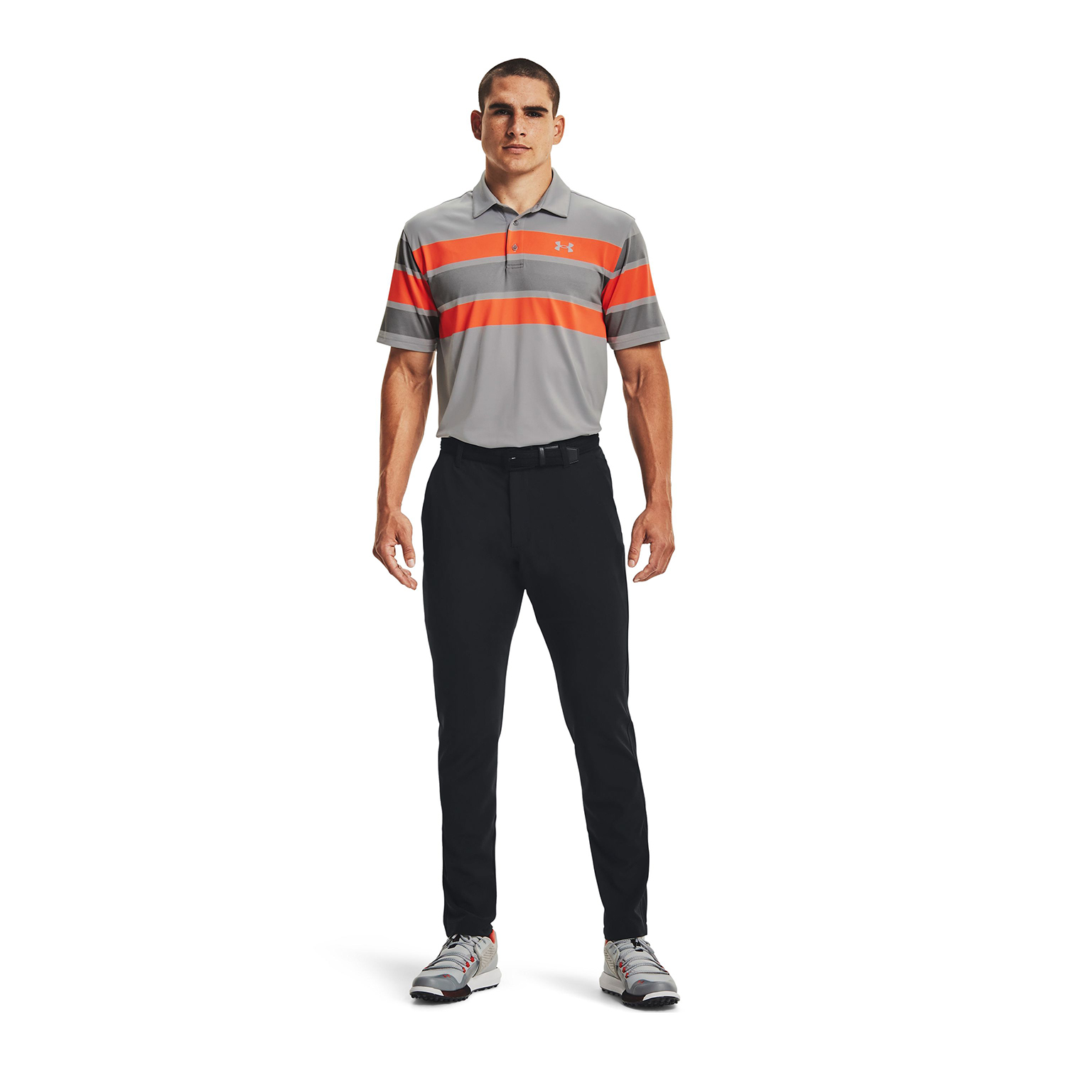 PANTALON DE GOLF PARA HOMBRE DRIVE TAPERED NEGRO UA - 6