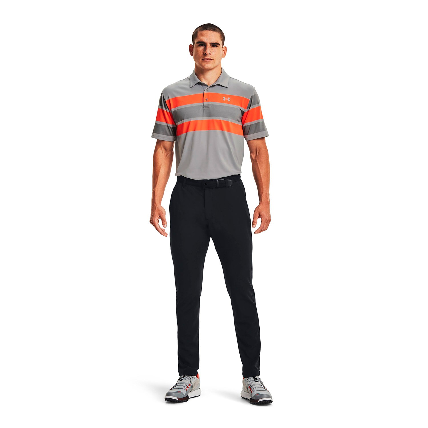 PANTALON DE GOLF PARA HOMBRE DRIVE TAPERED NEGRO UA - 6