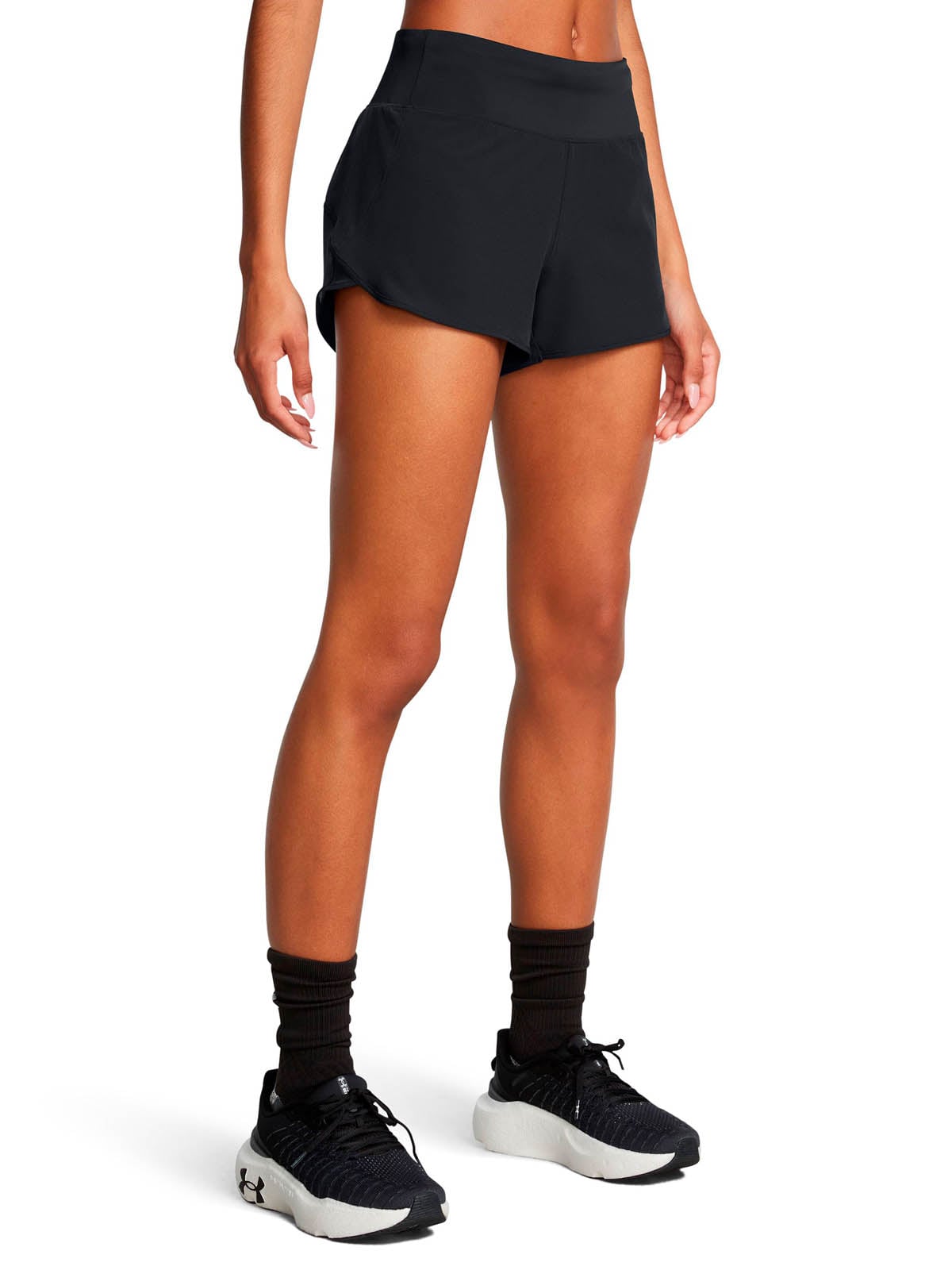 SHORT RUNNING PARA MUJER LAUNCH PRO 3'' NEGRO UA - 4