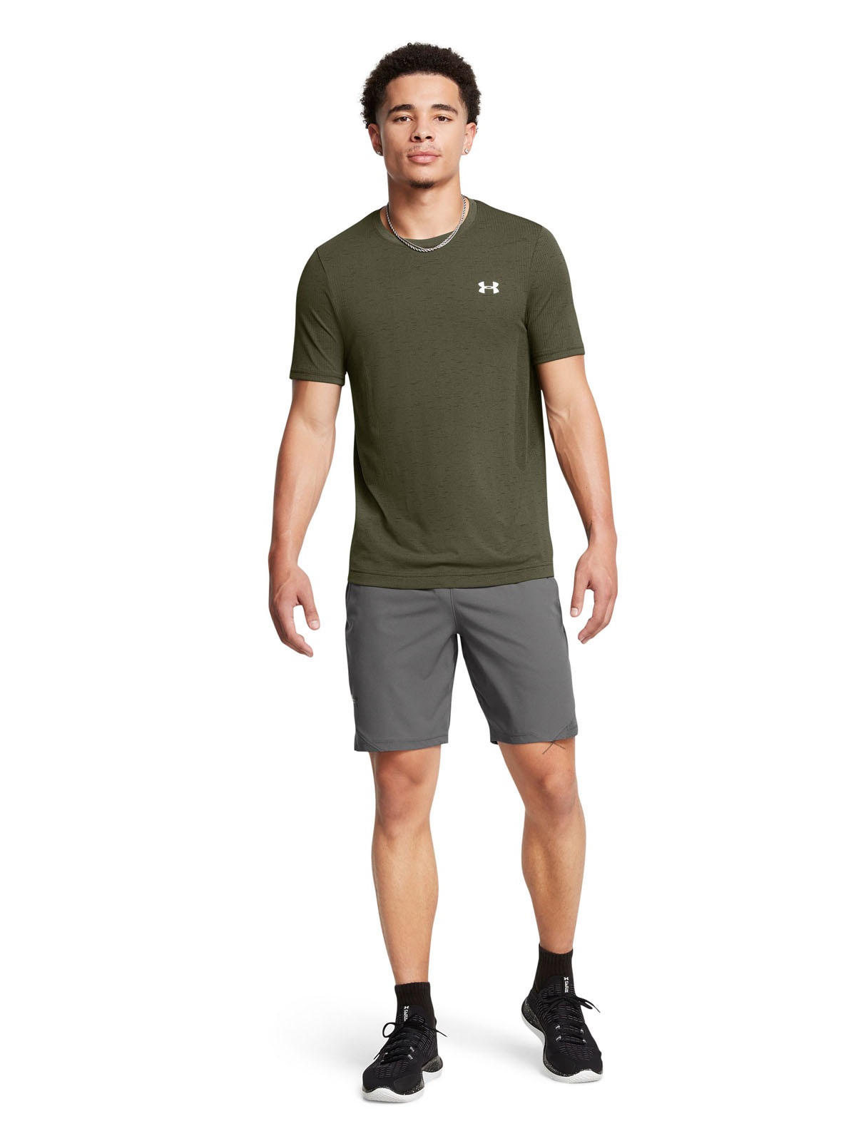 SHORTS HOMBRE UNDER ARMOUR GRIS UA VANISH - 6