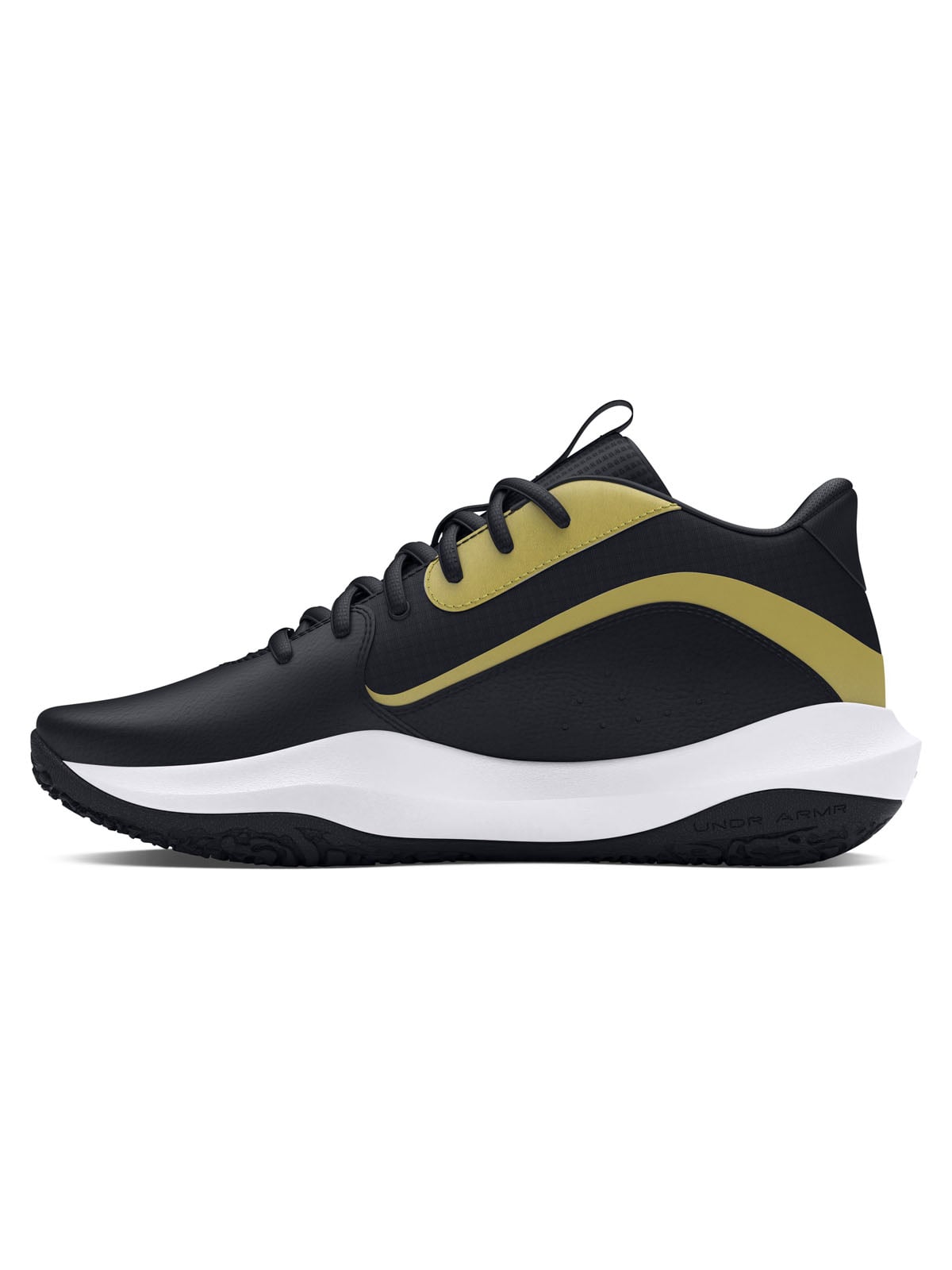 ZAPATILLAS UNISEX UNDER ARMOUR BASKETBALL NEGRO LOCKDOWN 7 CUERO - 2