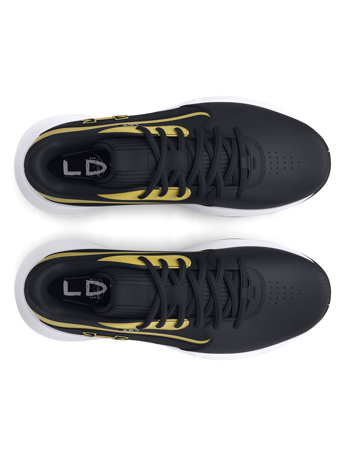 ZAPATILLAS UNISEX UNDER ARMOUR BASKETBALL NEGRO LOCKDOWN 7 CUERO - 5