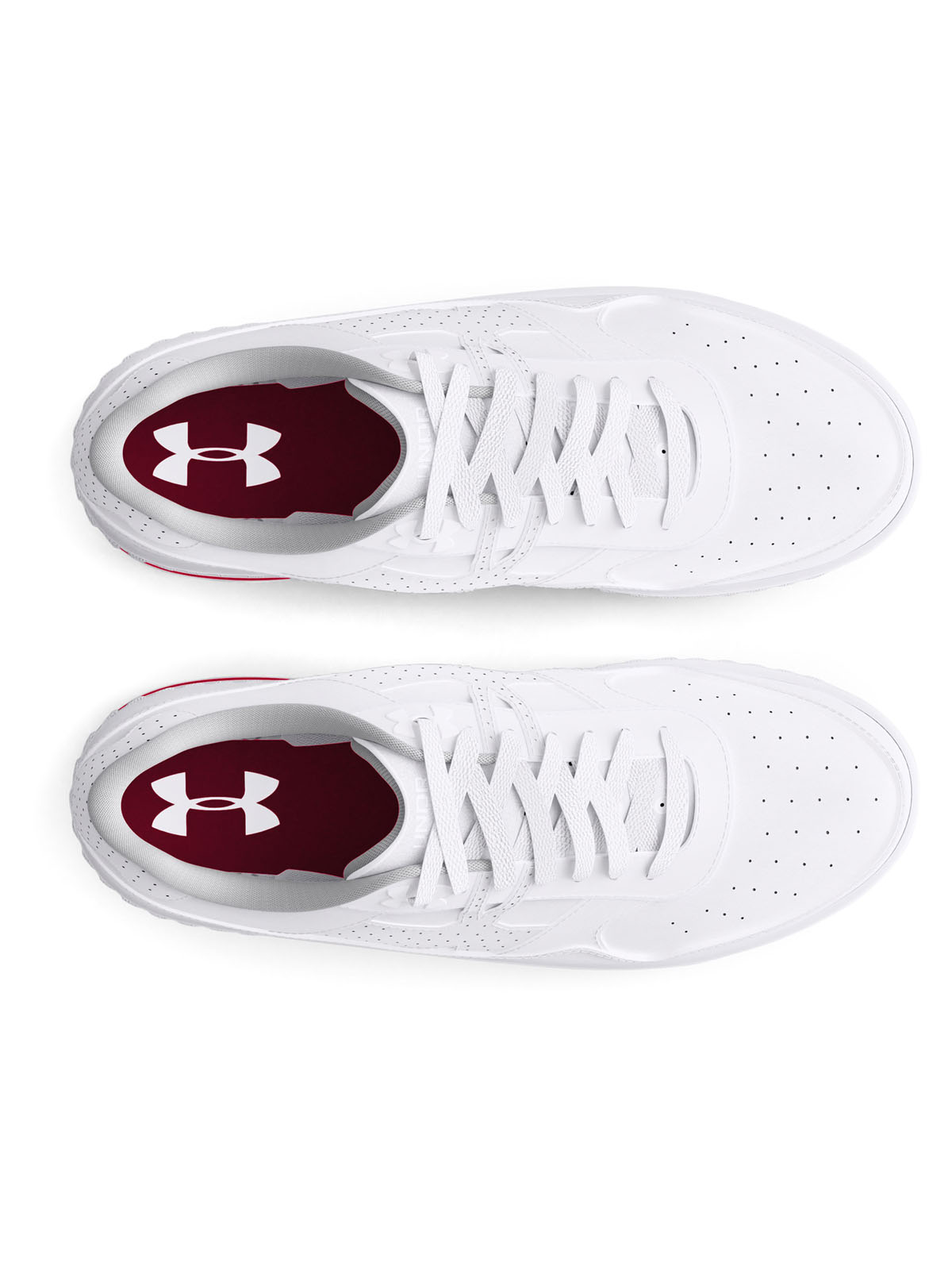 ZAPATILLAS MUJER UNDER ARMOUR TRAINING BLANCO COURT 96 CUERO - 5