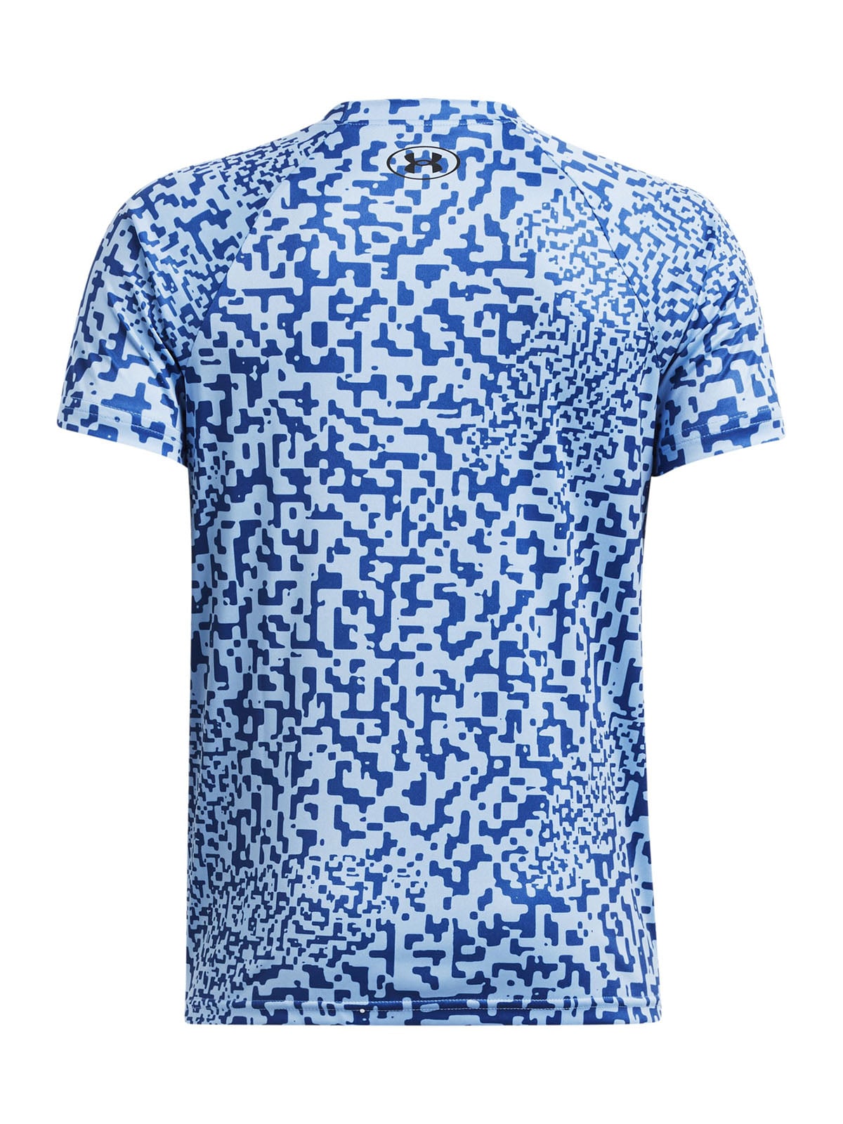 POLERA MANGA CORTA UA TECH NIÑO AZUL UNDER ARMOUR - 2