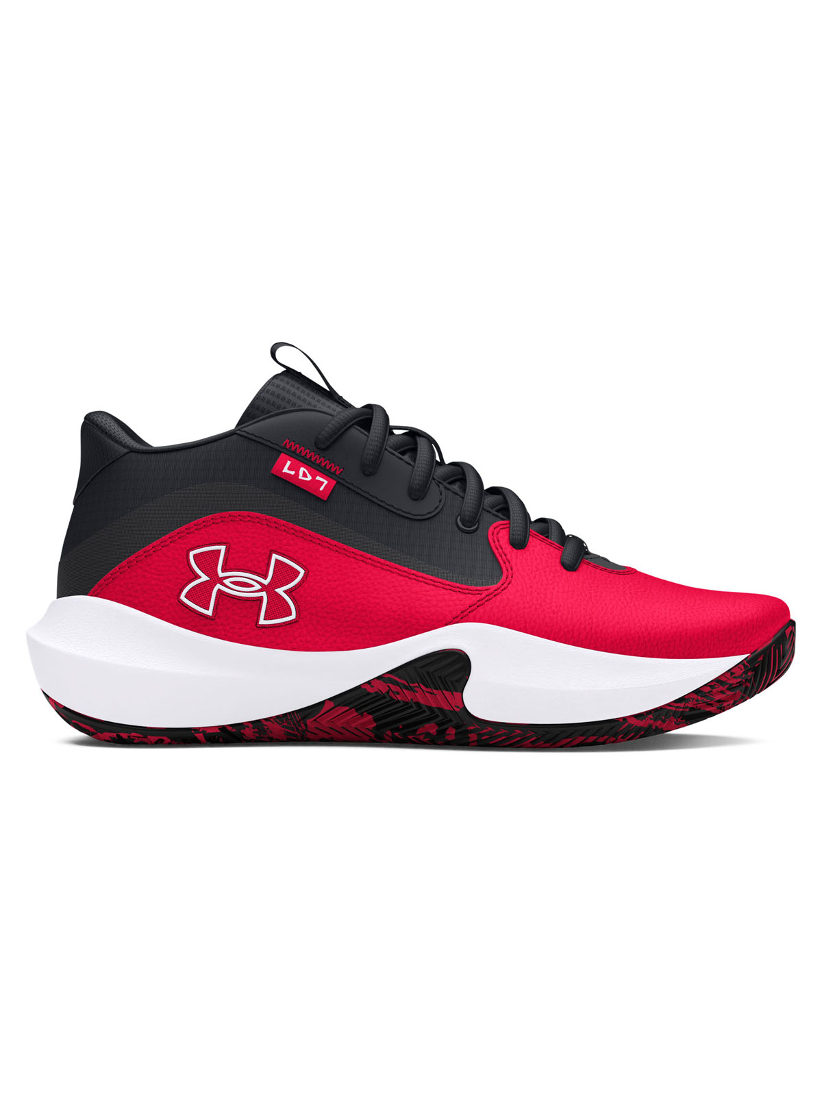 ZAPATILLAS BSKETBALL LOCKDOWN 7 NIÑO ROJO UNDER ARMOUR - 1