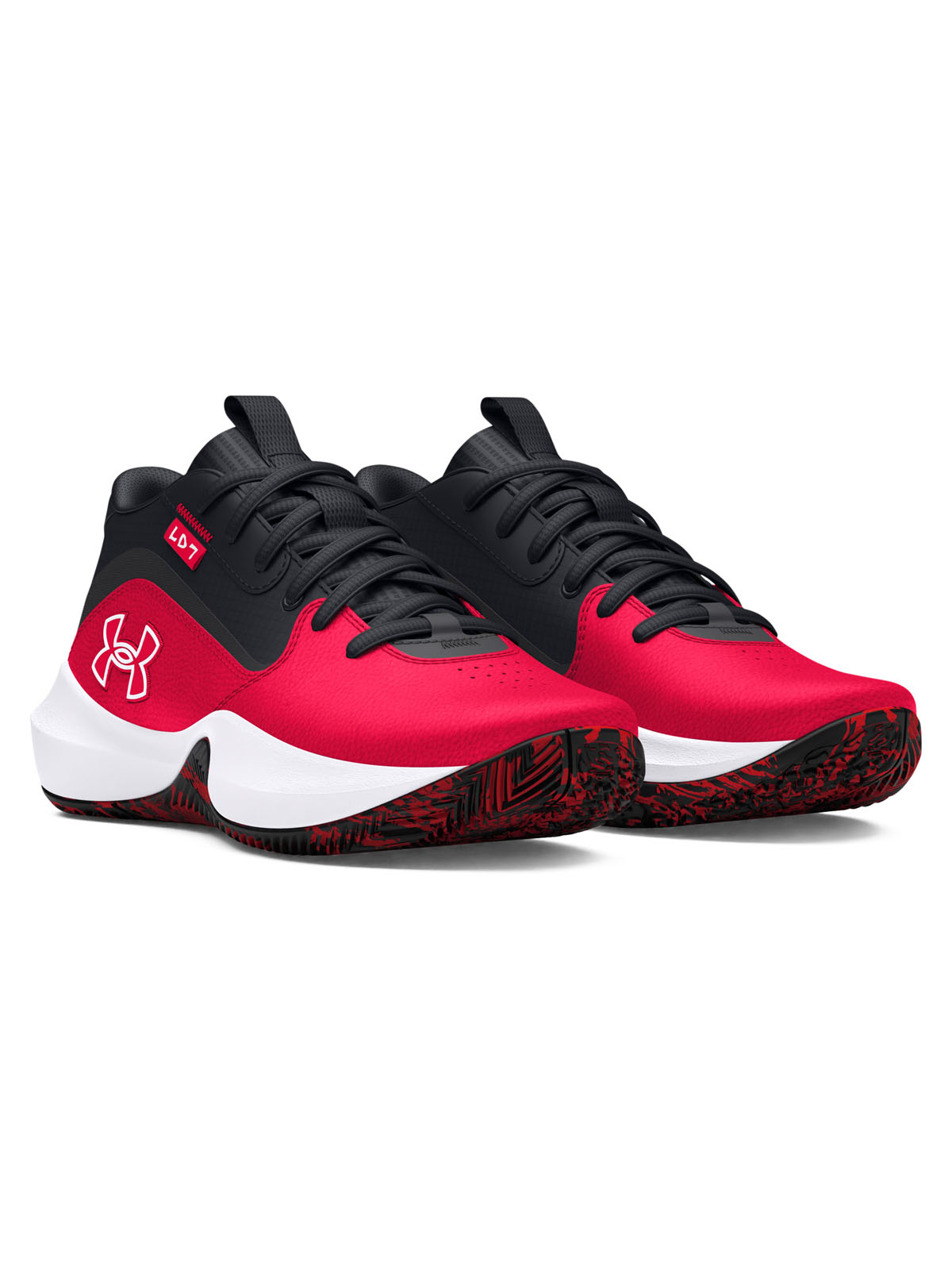 ZAPATILLAS BSKETBALL LOCKDOWN 7 NIÑO ROJO UNDER ARMOUR - 6