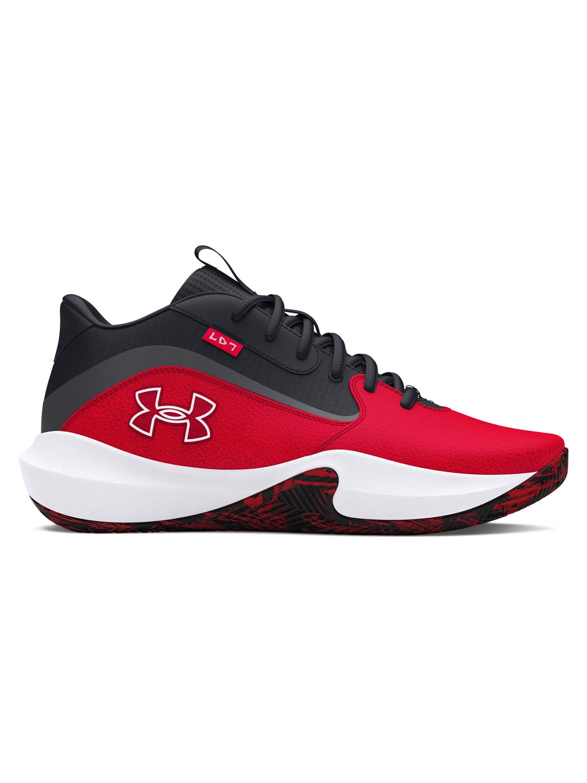 ZAPATILLAS BSKETBALL UNISEX LOCKDOWN7 ROJO UNDER ARMOUR - 1