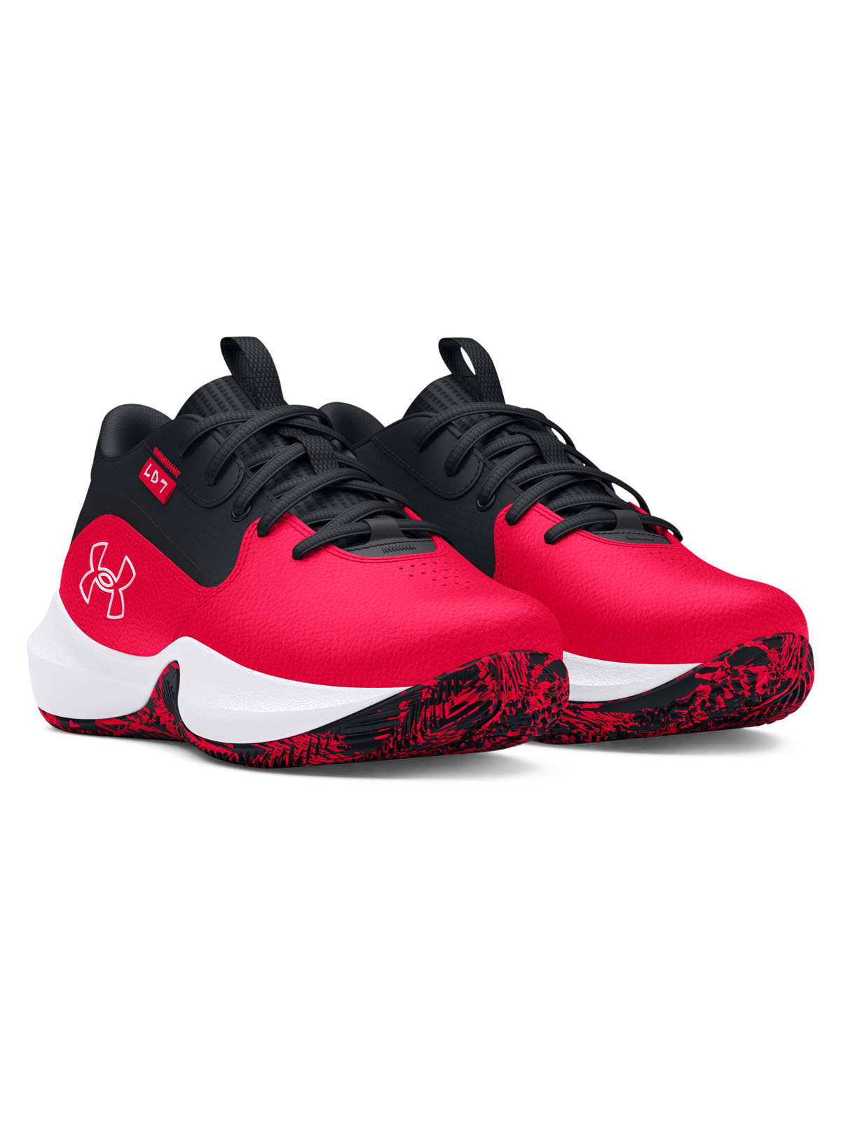 ZAPATILLAS BASKETBALL LOCKDOWN 7 NIÑO ROJO UNDER ARMOUR - 6
