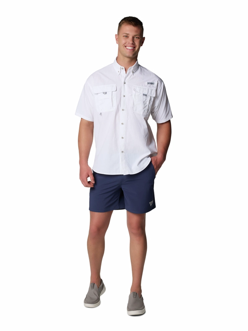 CAMISA HOMBRE BAHAMA II SHIRT BLANCO COLUMBIA - 2