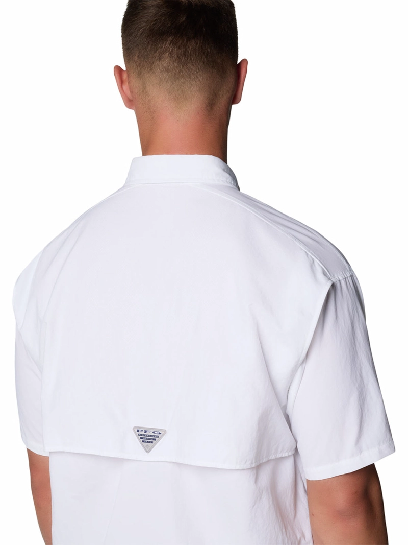 CAMISA HOMBRE BAHAMA II SHIRT BLANCO COLUMBIA - 6