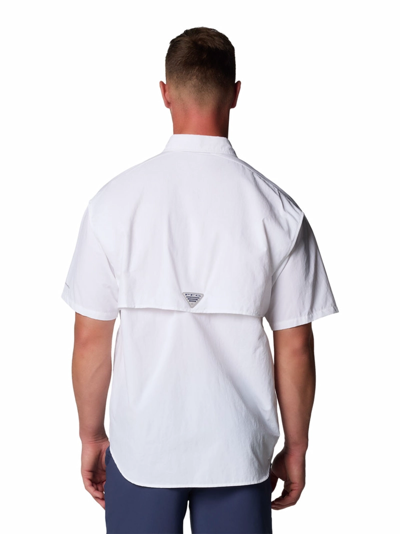 CAMISA HOMBRE BAHAMA II SHIRT BLANCO COLUMBIA - 7