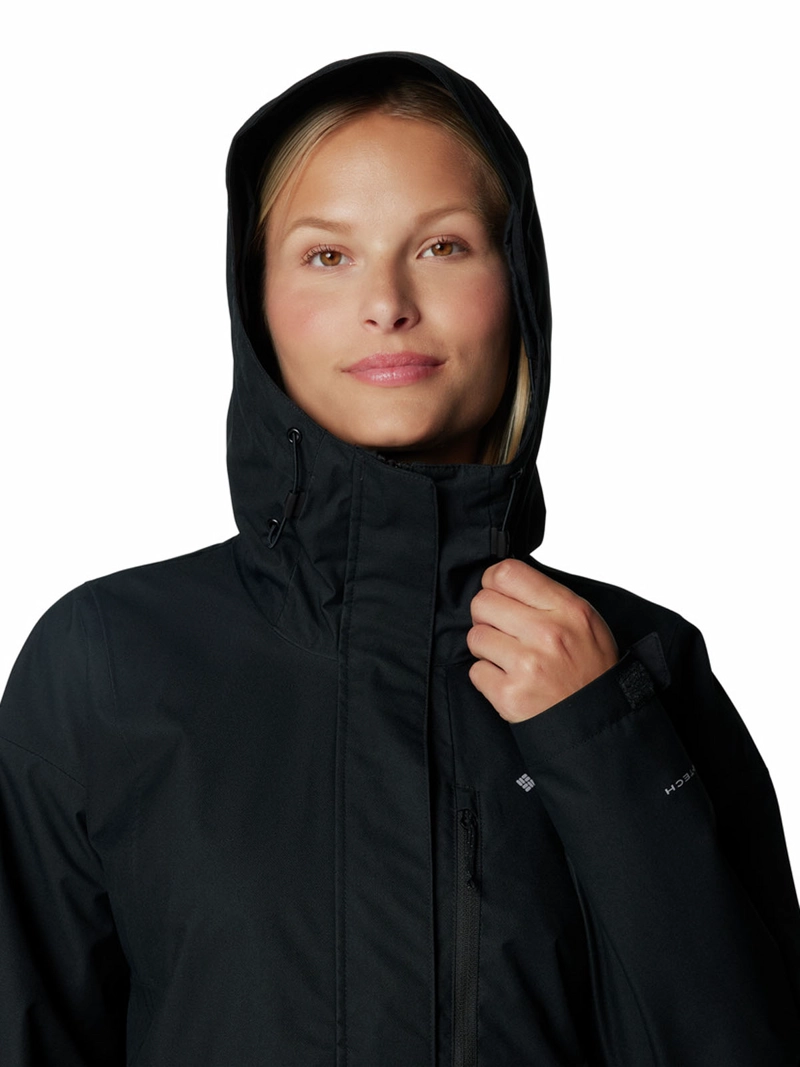 CORTAVIENTO MUJER HIKEBOUND II NEGRO COLUMBIA - 4