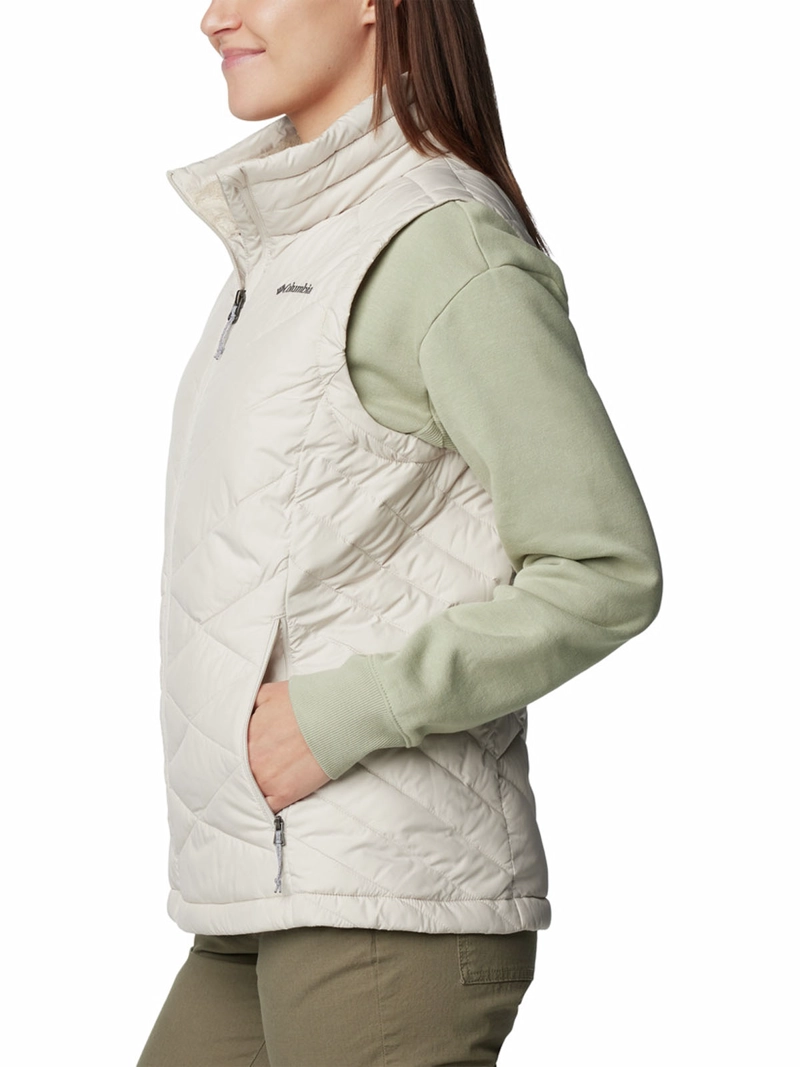 PARKA SIN MANGAS MUJER HEAVENLY II VEST BEIGE COLUMBIA - 2