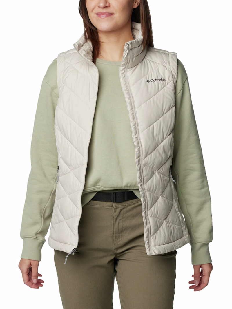 PARKA SIN MANGAS MUJER HEAVENLY II VEST BEIGE COLUMBIA - 7