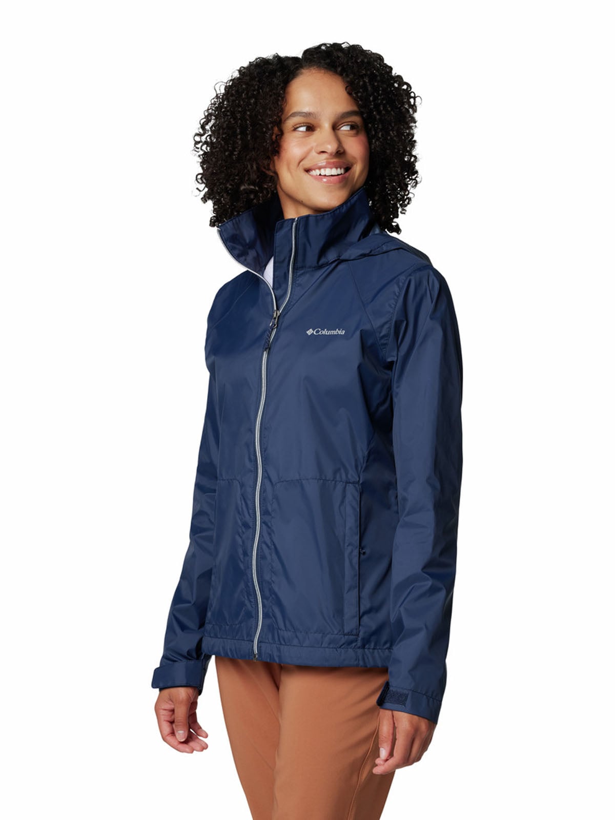 CORTAVIENTO MUJER SWITCHBACK IV AZUL COLUMBIA - 2