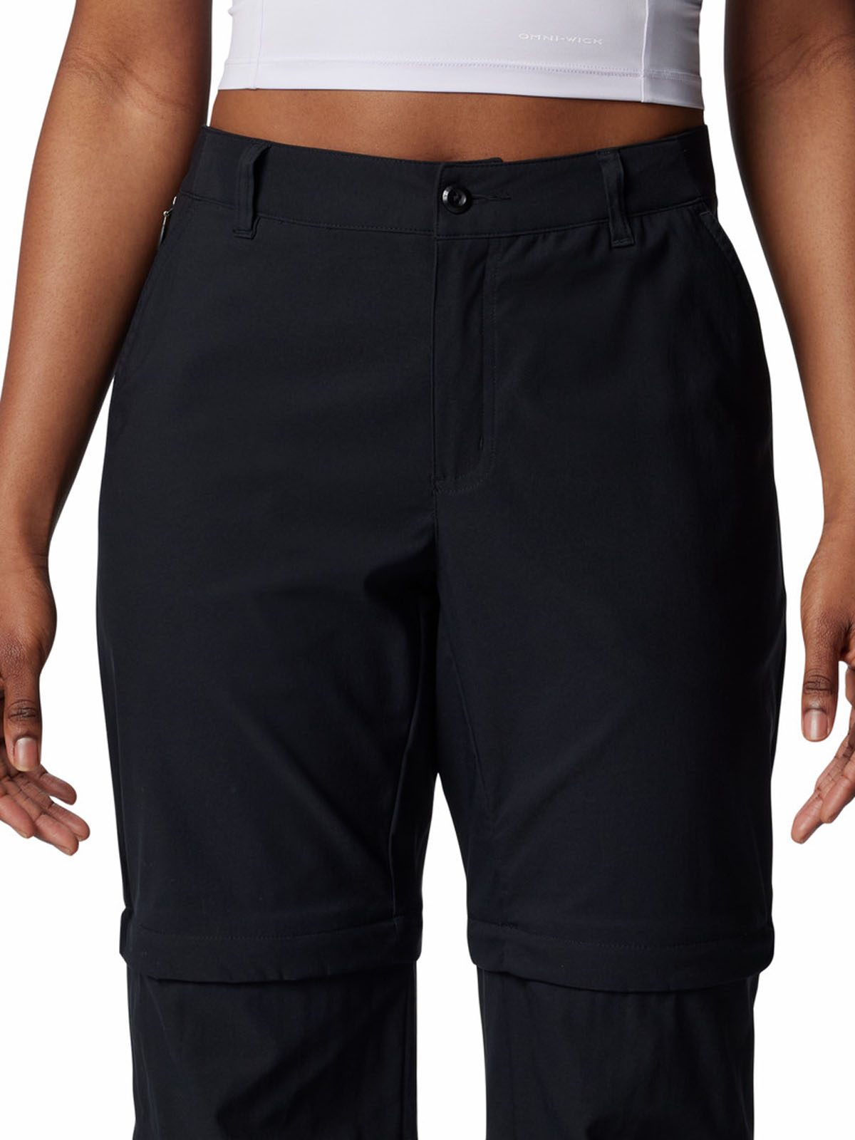 PANTALÓN MUJER LESLIE CONVERT NEGRO COLUMBIA - 4