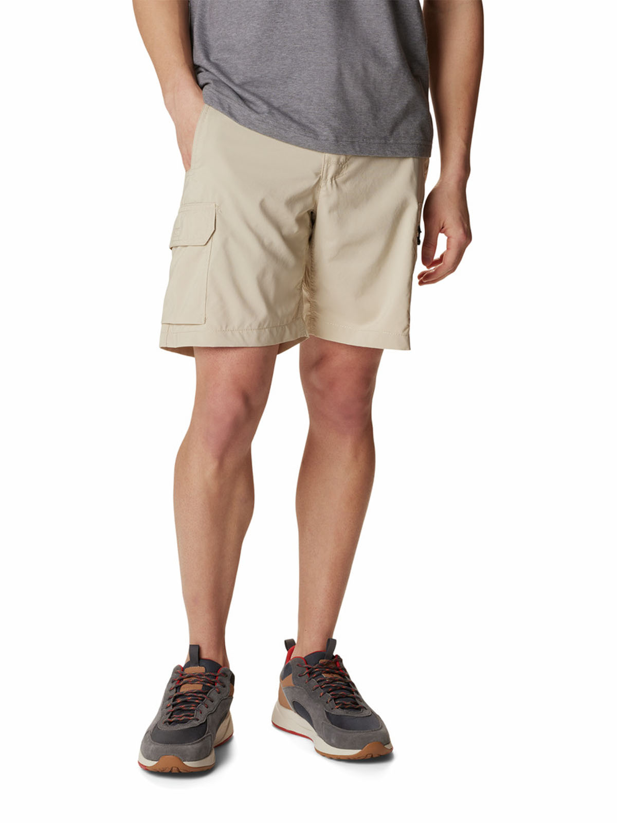 COLUMBIA SHORT HOMBRE COLUMBIA BEIGE SILVER RIDGE UTILITY CARGO
