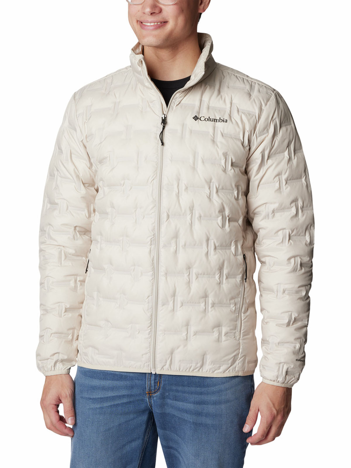 PARKA HOMBRE COLUMBIA DELTA RIDGE II DOWN BEIGE - 1