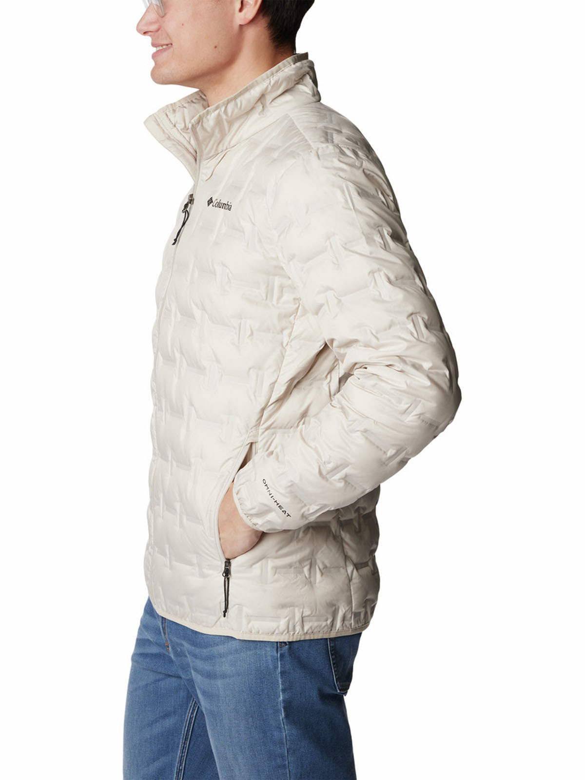 PARKA HOMBRE COLUMBIA DELTA RIDGE II DOWN BEIGE - 2