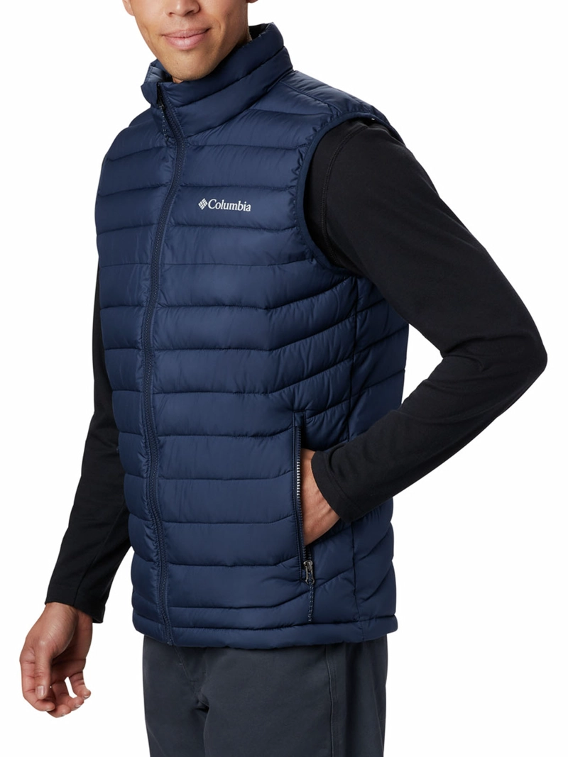 PARKA SIN MANGAS HOMBRE POWDER LITE II AZUL COLUMBIA - 2