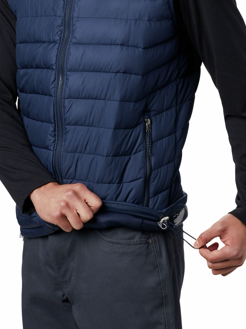 PARKA SIN MANGAS HOMBRE POWDER LITE II AZUL COLUMBIA - 5