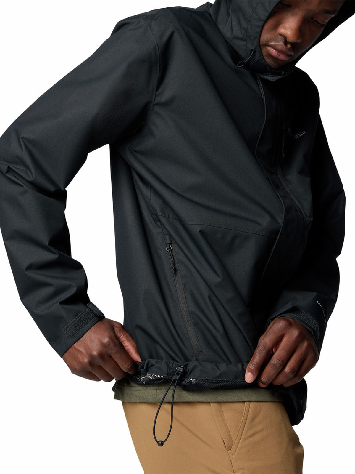 CORTAVIENTO HOMBRE COLUMBIA HIKEBOUND II JACKET NEGRO HIKEBOUND II - 5