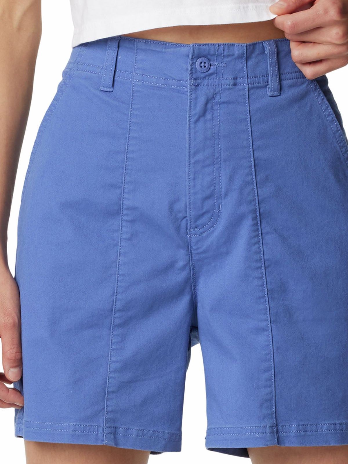 SHORT ALGODÓN MUJER COLUMBIA AZUL CALICO BASIN COTTON - 4