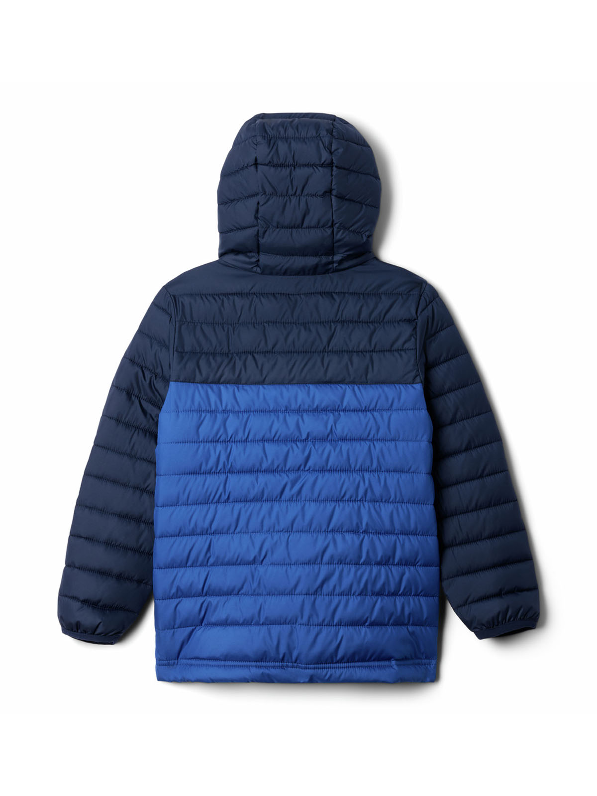 PARKA NIÑO POWDER LITE II HOODED AZUL COLUMBIA - 4
