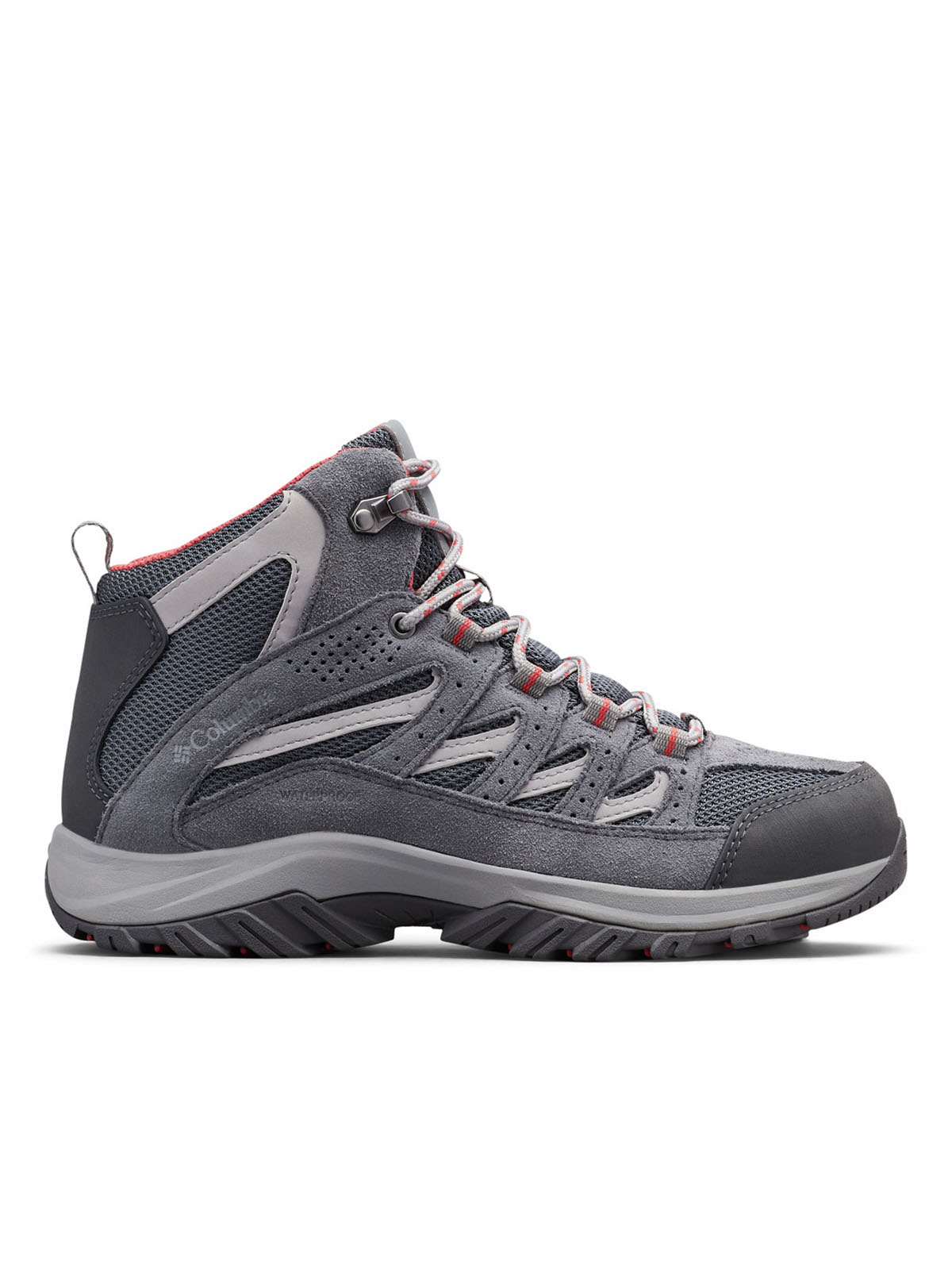 BOTA MUJER CRESTWOOD MID WTPF GRIS COLUMBIA - 8