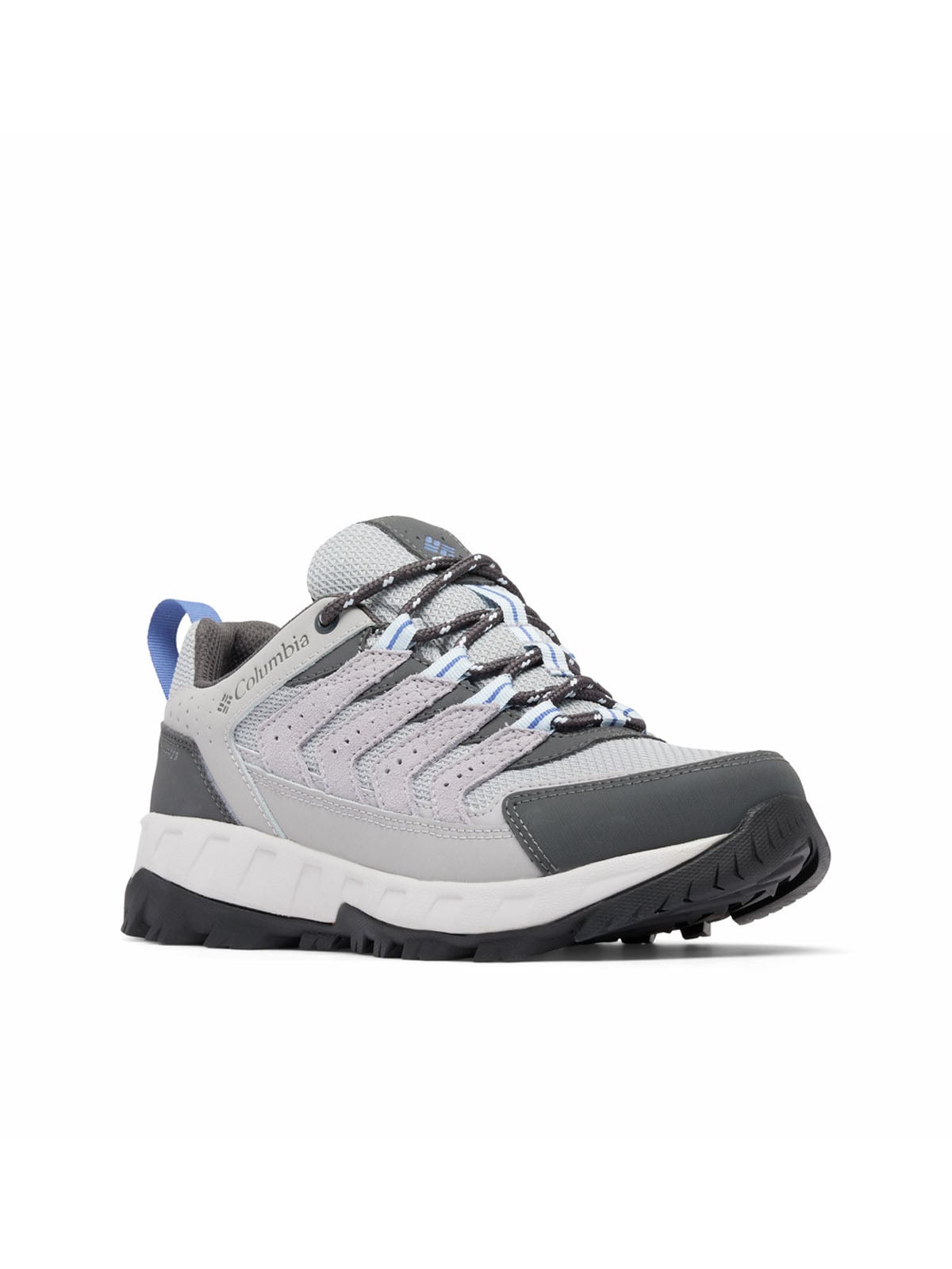 ZAPATILLA MUJER STRATA TRAIL LOW WP GRIS COLUMBIA - 1
