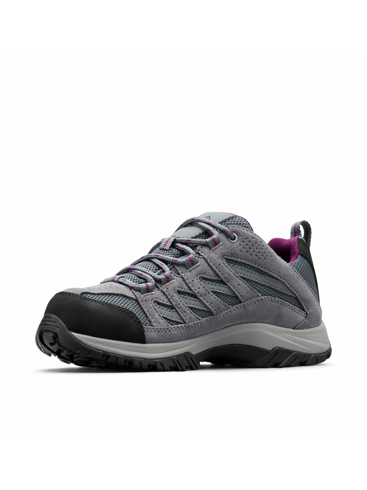 ZAPATILLAS MUJER COLUMBIA OUTDOOR GRIS CRESTWOOD WATERPROOF CUERO - 4