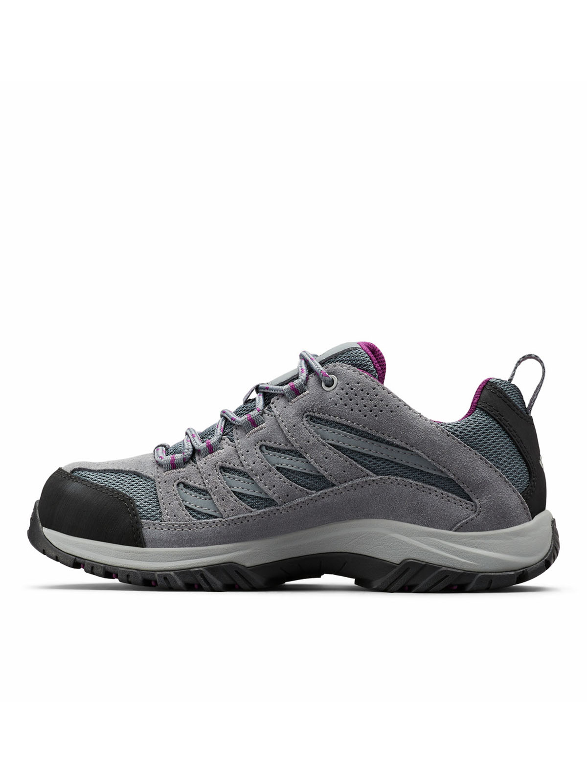 ZAPATILLAS MUJER COLUMBIA OUTDOOR GRIS CRESTWOOD WATERPROOF CUERO - 5