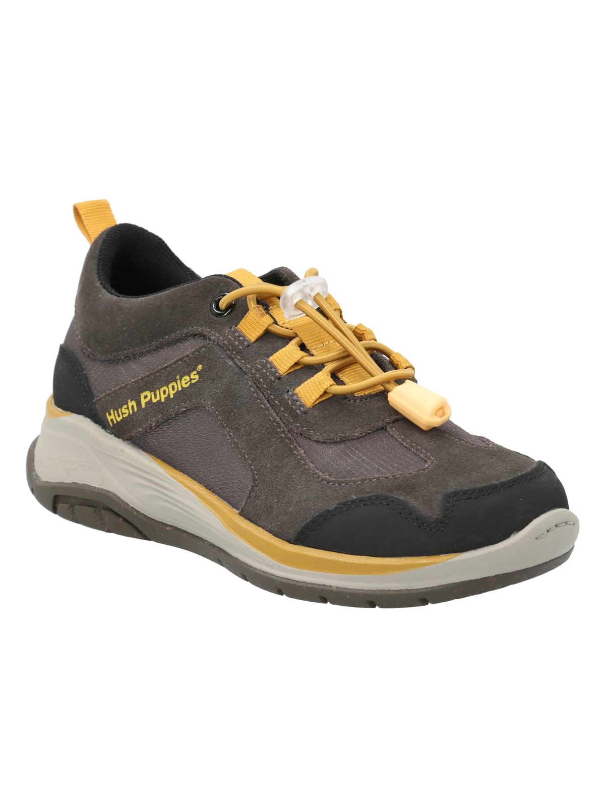 ZAPATILLA CUERO NEGRA NIÑO FASTLAND HUSH PUPPIES(36-40) - 1