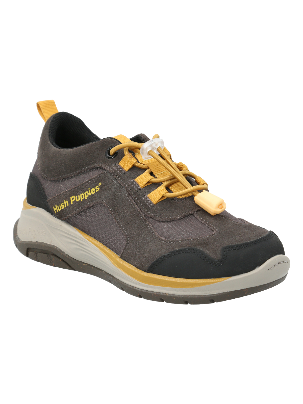 ZAPATILLA CUERO NEGRA NIÑO FASTLAND HUSH PUPPIES(36-40) - 1