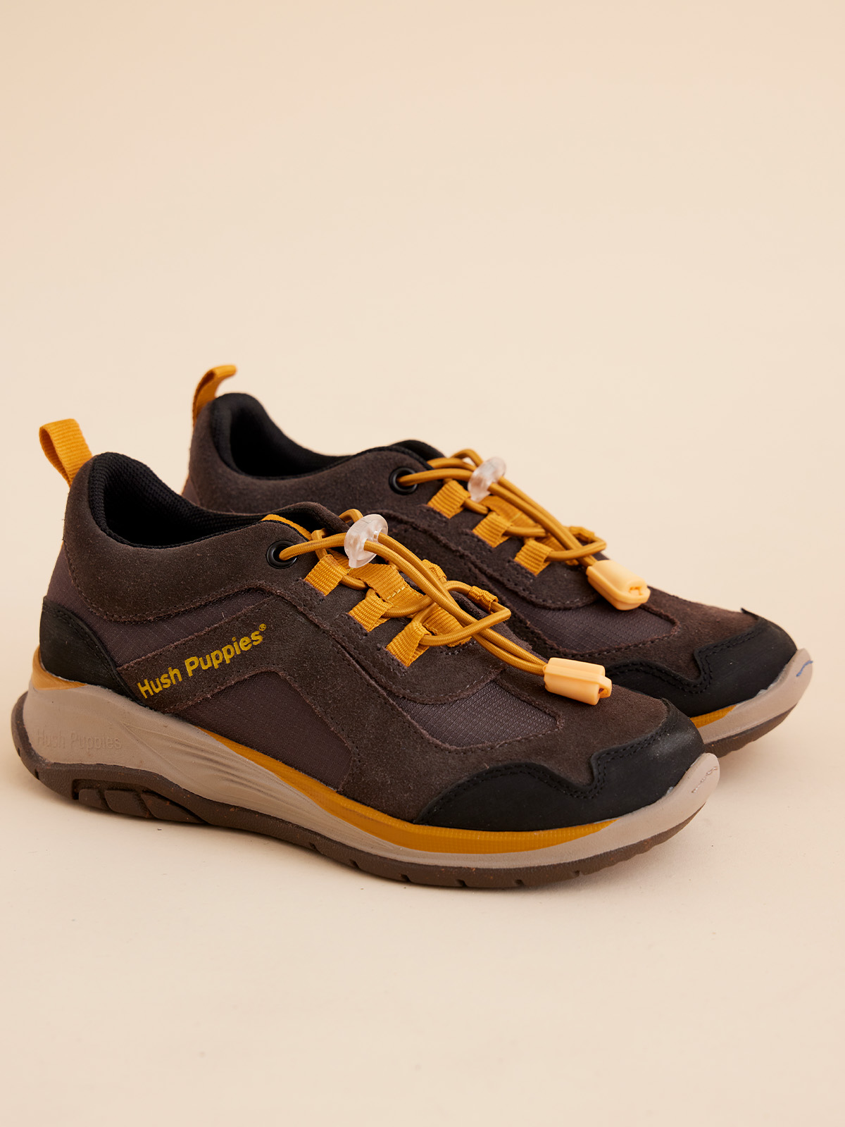 ZAPATILLA CUERO NEGRA NIÑO FASTLAND HUSH PUPPIES(36-40) - 2