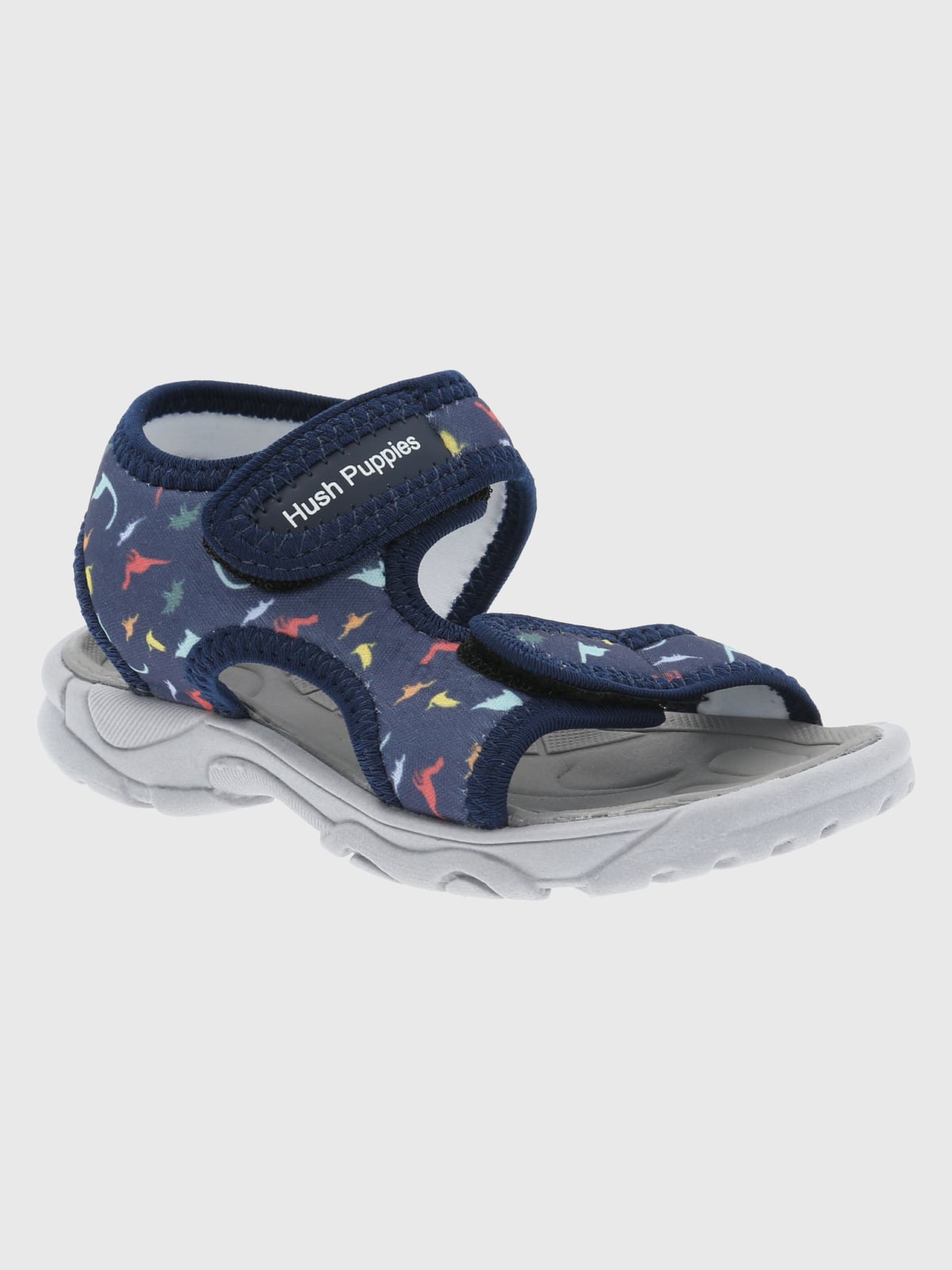 SANDALIAS NIÑO HUSH-PUPPIES CASPER AZUL - 1