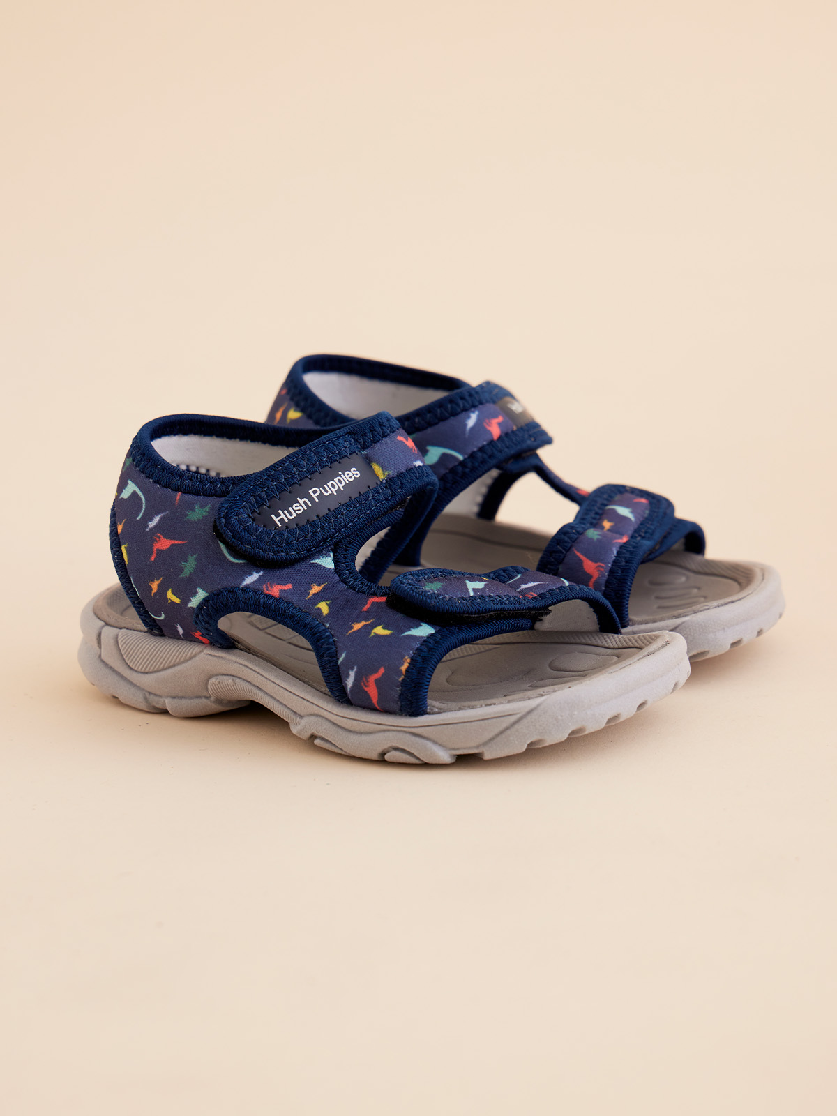 SANDALIAS NIÑO HUSH-PUPPIES CASPER AZUL - 2