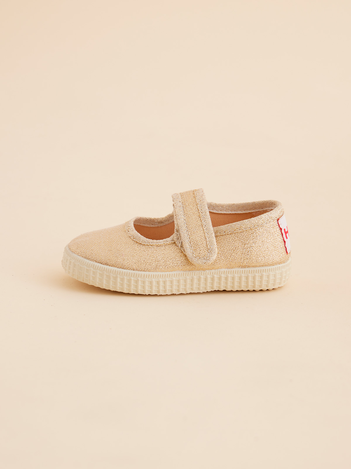 BALLERINAS NIÑA HUSH-PUPPIES TEXTIL DORADA WINDY - 2